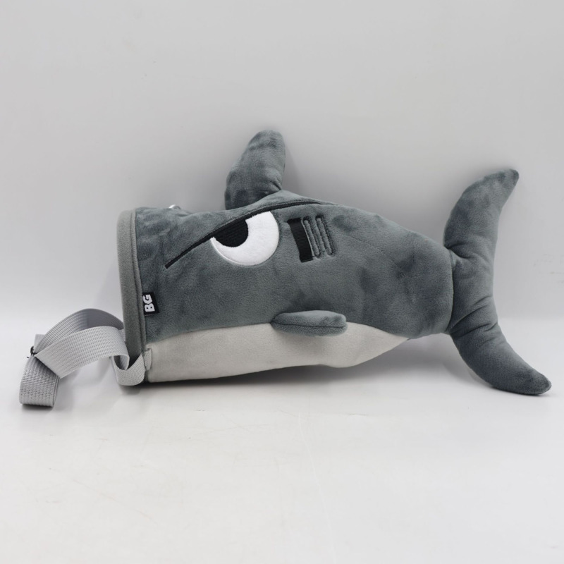 Chalk Bag Bouldering - Tas Magnesium Tali Serut Motif Hiu