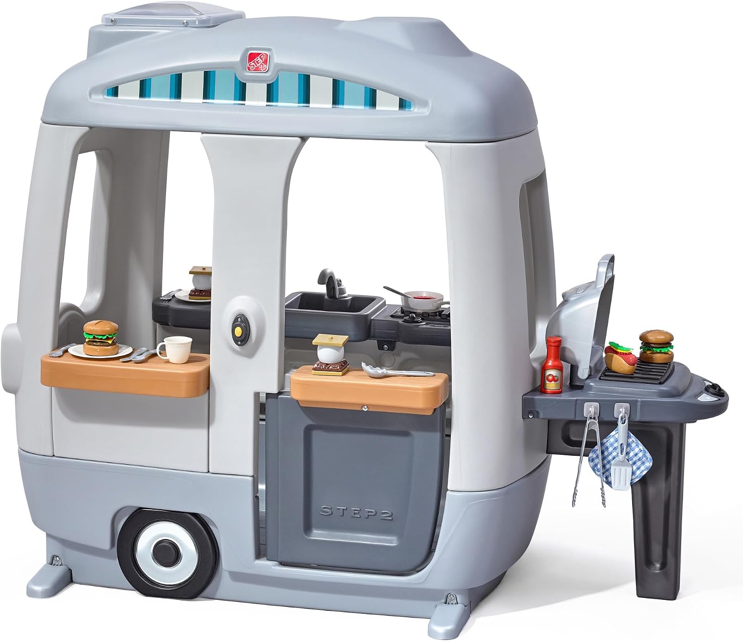 Outdoor Adventure Toys - Rumah Bermain Anak Adventure Camper, Perangkat