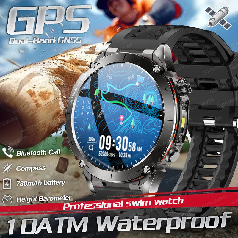 Outdoor Adventure Brand - Jam Tangan Pintar Edisi Militer Ultimate