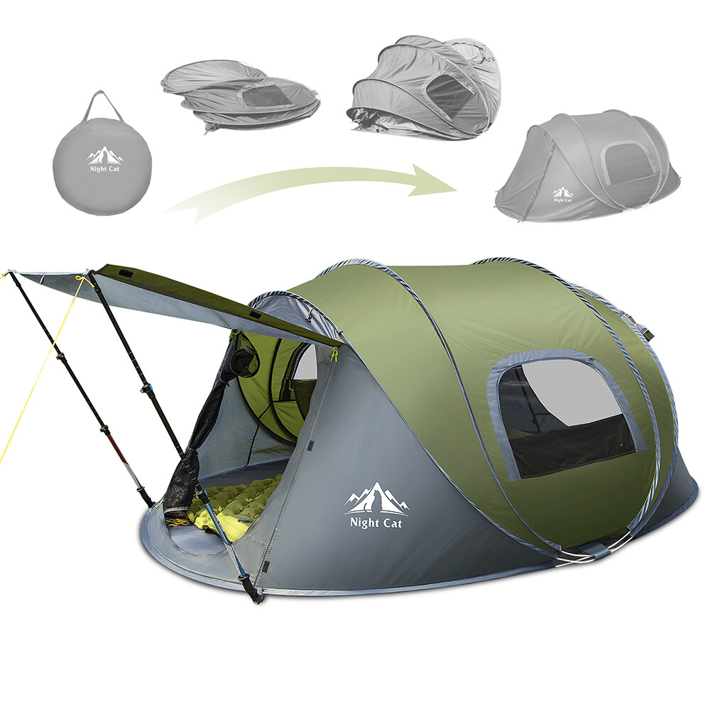 Outdoor Adventure Tent - Tenda Pop Up Night Cat untuk