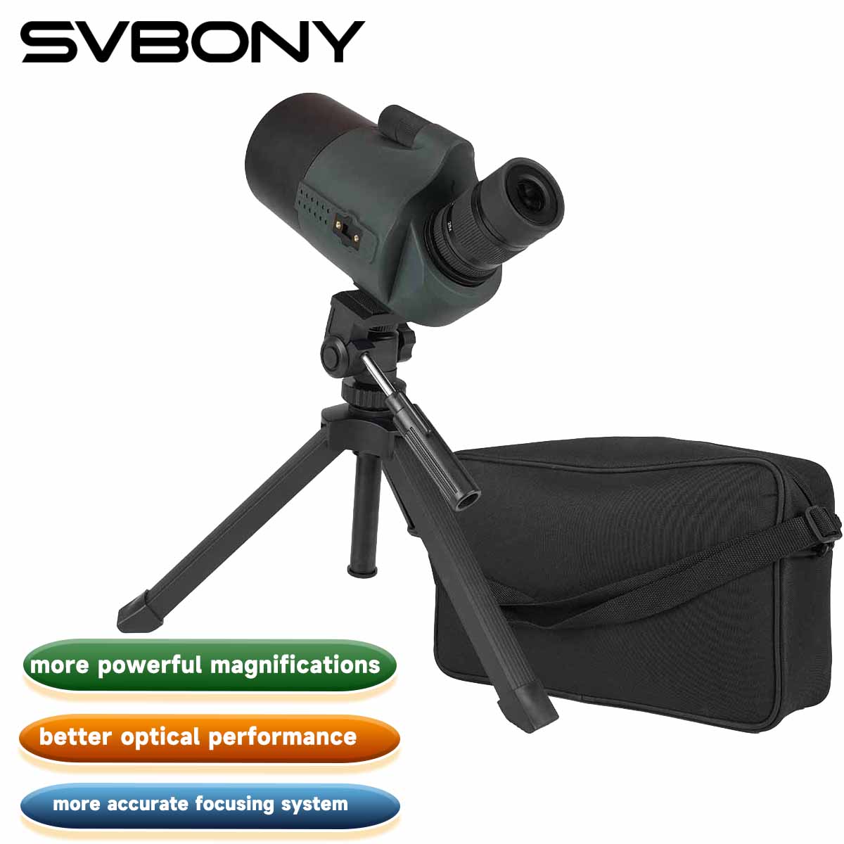 Outdoor Adventure Watches - Svbony SV41Pro Mak Spotting Scope 28-84x80