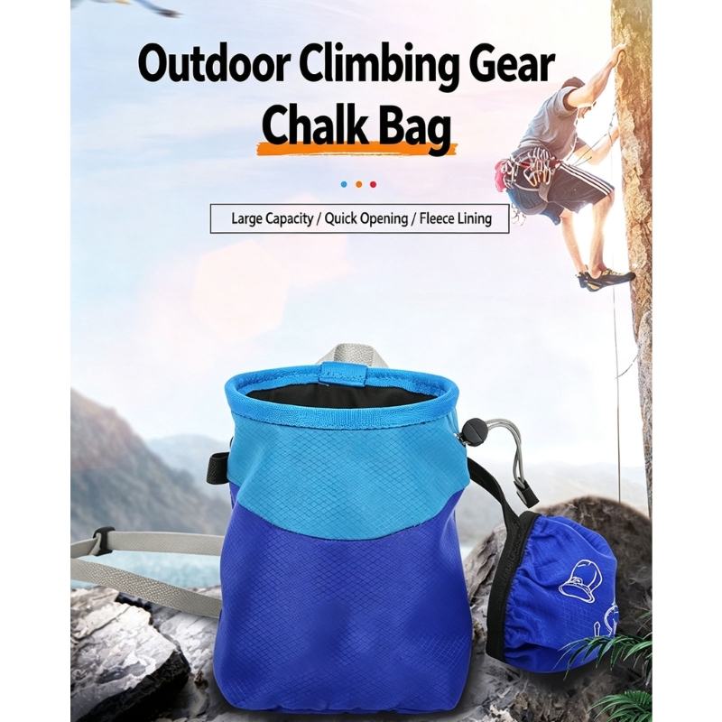 Chalk Bag Bouldering - Tas Kapur Pegangan Panjat Tebing dengan