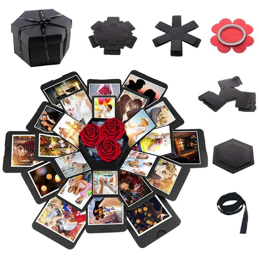 Outdoor Adventure Box - Kotak hadiah Album foto ledakan DIY