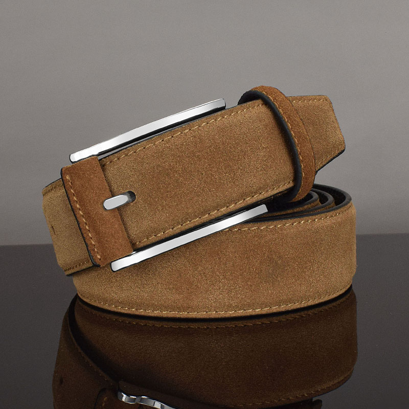 Outdoor Adventure Brand - Sabuk Kulit Pria Desainer Mewah Berkualitas
