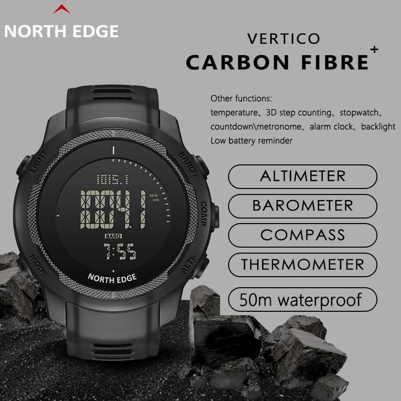 Outdoor Adventure Brand - Jam Tangan Olahraga Luar Ruangan NORTH