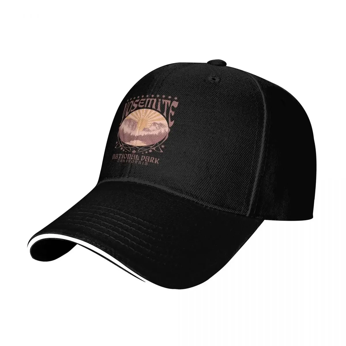 Outdoor Adventure Brand - Topi Baseball Pria Motif Taman Nasional