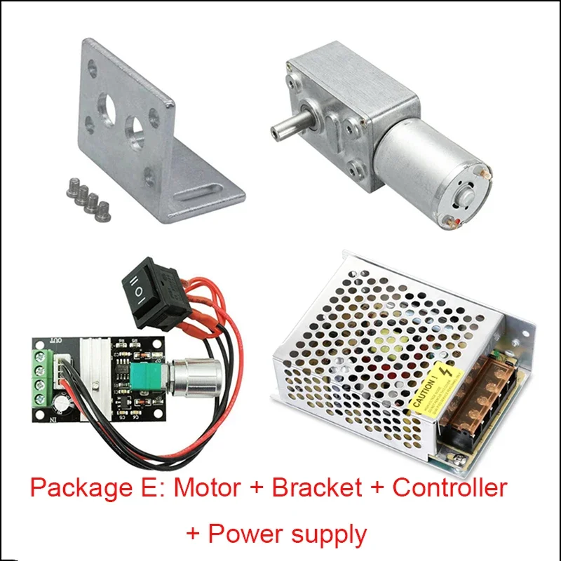 Outdoor Adventure Box - Motor Geared JGY370 12V 24V Kecepatan