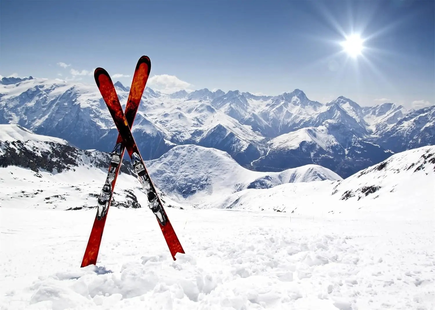 Gunung Salju Putih Alps, Punca - Outdoor Adventure Background ulasan dan harga