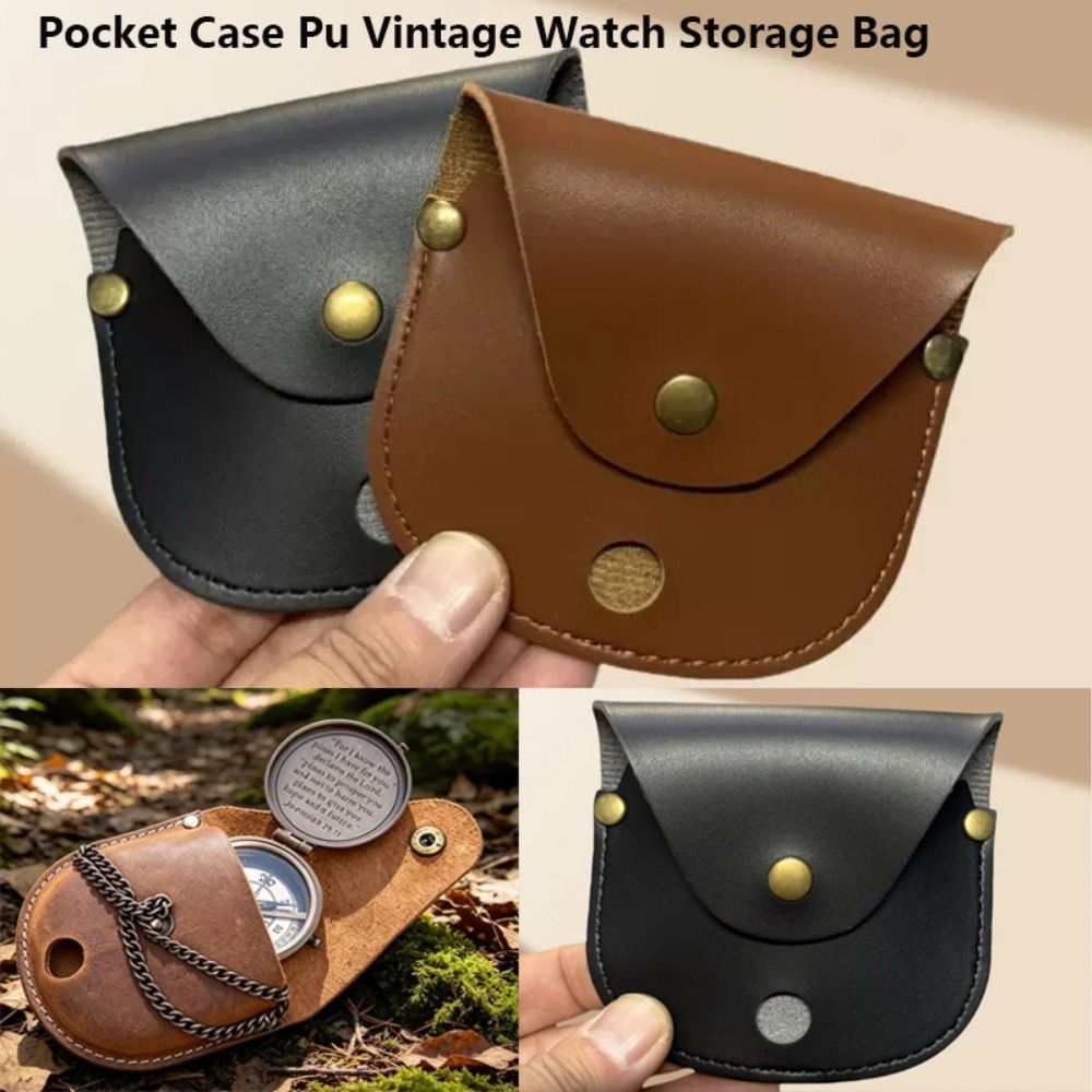 Tas Kulit Kompas Gaya Retro Be - Outdoor Adventure Watches ulasan dan harga