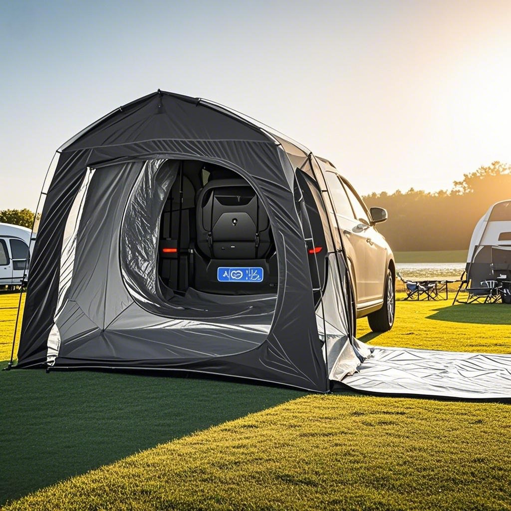 Tenda Pintu Belakang Mobil unt - Outdoor Adventure Tent ulasan dan harga
