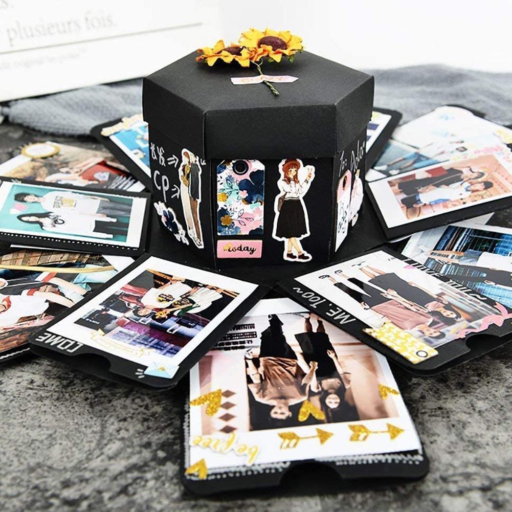 Kotak hadiah Album foto ledaka - Outdoor Adventure Box ulasan dan harga