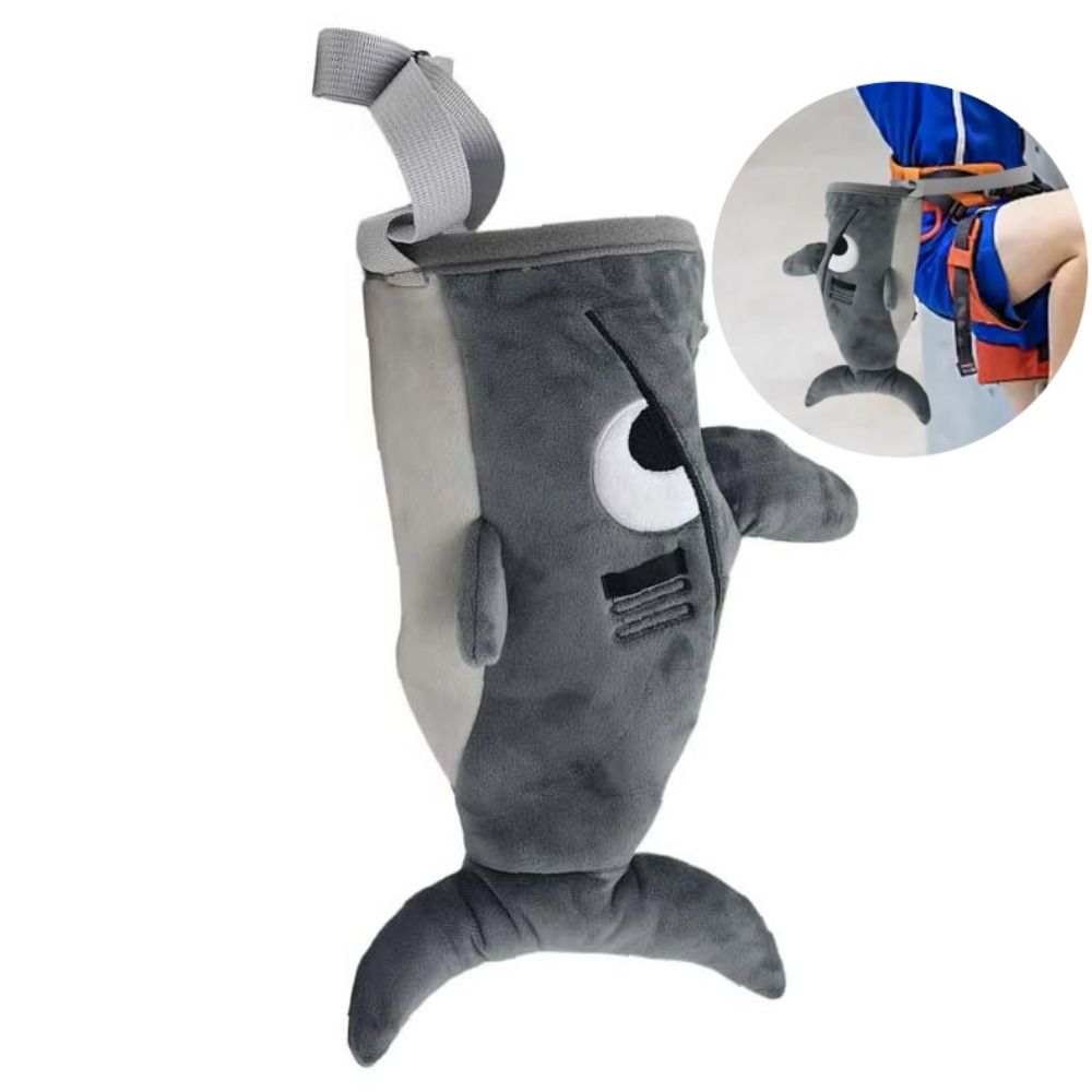 Kantong Kapur Flanel Shark unt - Chalk Bag Bouldering ulasan dan harga