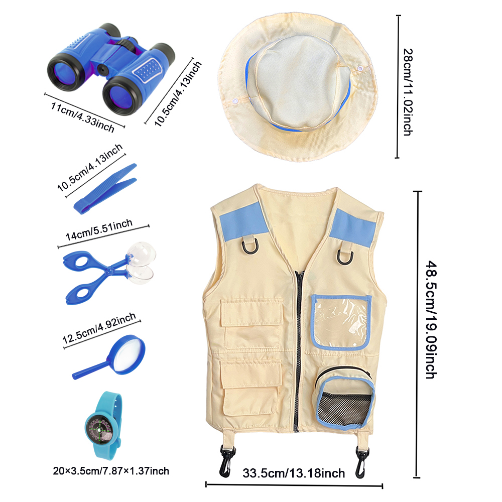 7 Paket, Set Mainan Petualanga - Outdoor Adventure Birthday Party ulasan dan harga