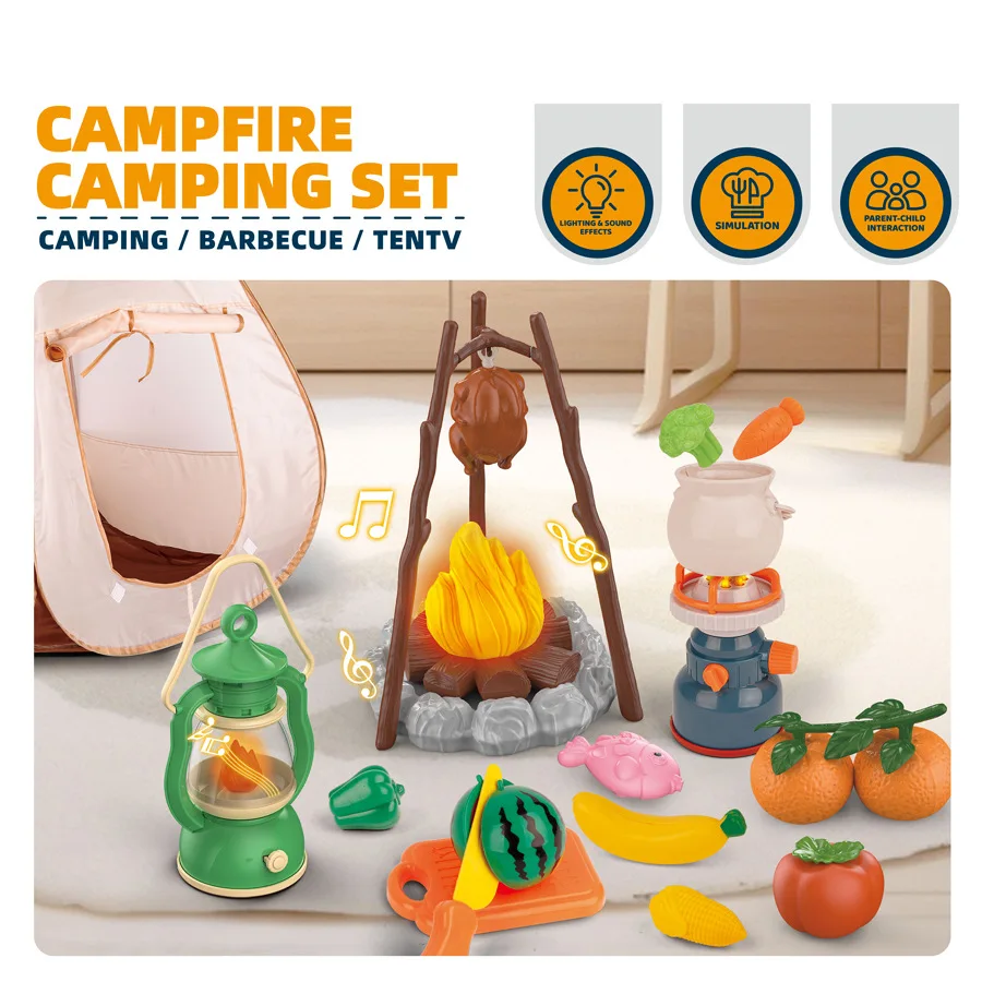 Set Tenda Berkemah Anak-anak,  - Outdoor Adventure Toys ulasan dan harga