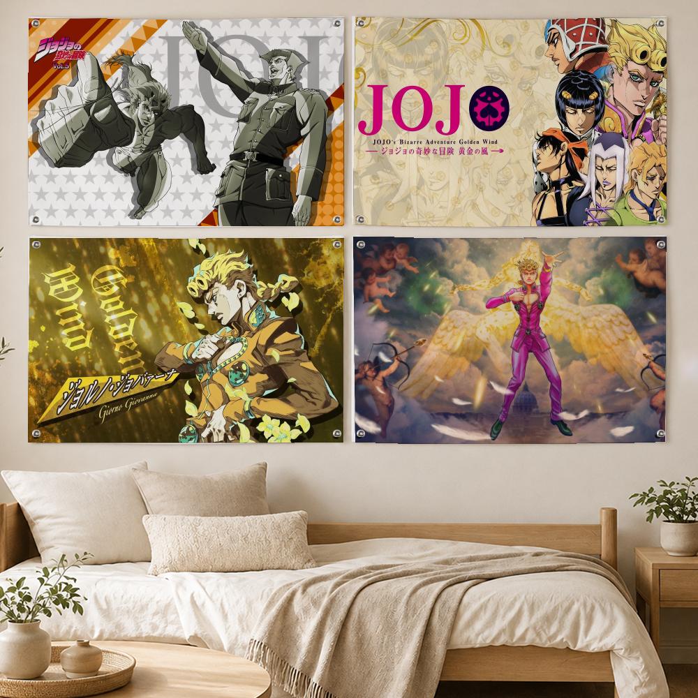 Bendera JoJo's Bizarre Adventu - Outdoor Adventure Background ulasan dan harga