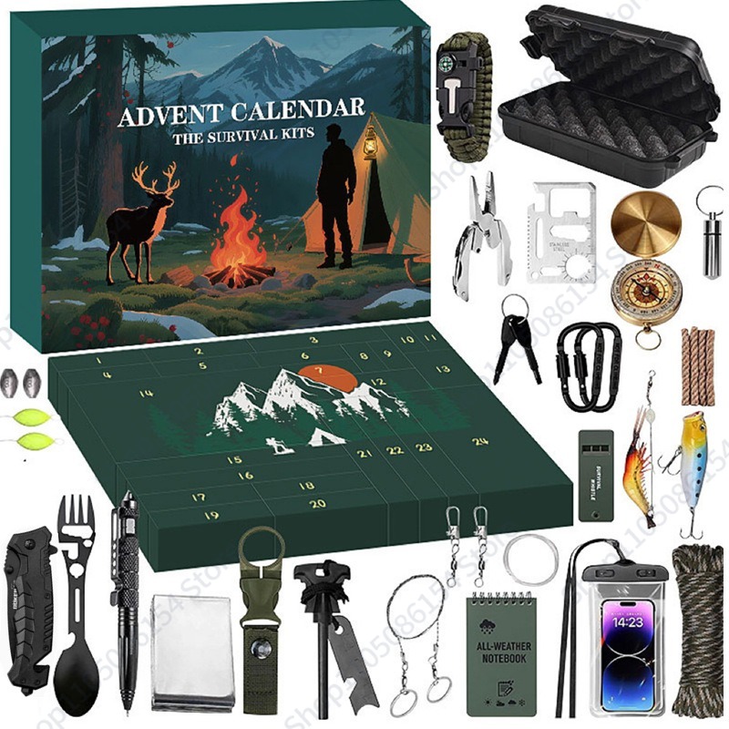 Set Peralatan Survival Luar Ru - Outdoor Adventure Box ulasan dan harga