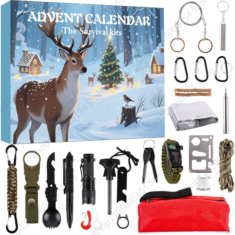 Set Peralatan Survival Luar Ru - Outdoor Adventure Box ulasan dan harga