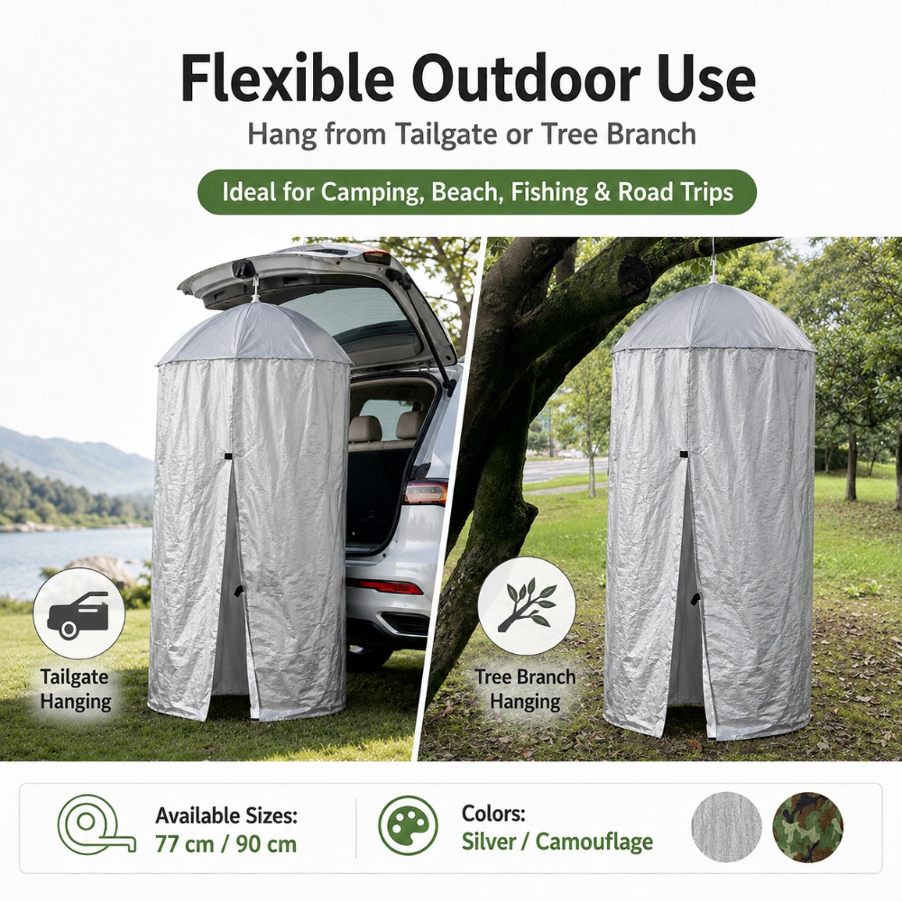 1Pcs Tenda Mandi Portabel Daru - Outdoor Adventure Tent ulasan dan harga