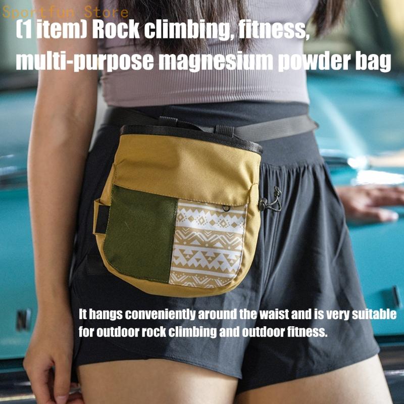Tas Kapur Panjat Tebing Kain O - Chalk Bag Bouldering ulasan dan harga