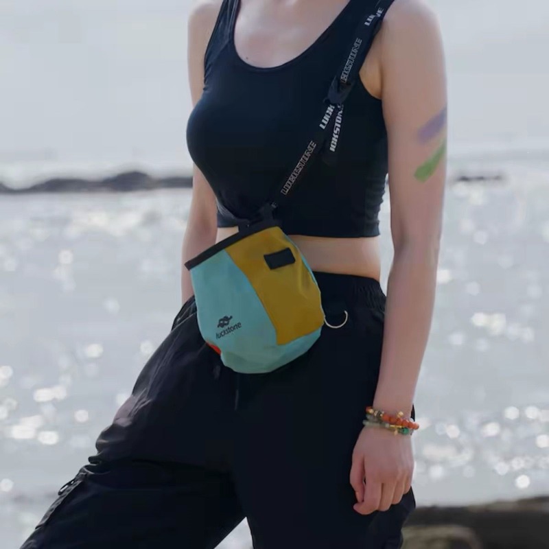 Tas Kapur Gantung Pinggang Tah - Chalk Bag Bouldering ulasan dan harga