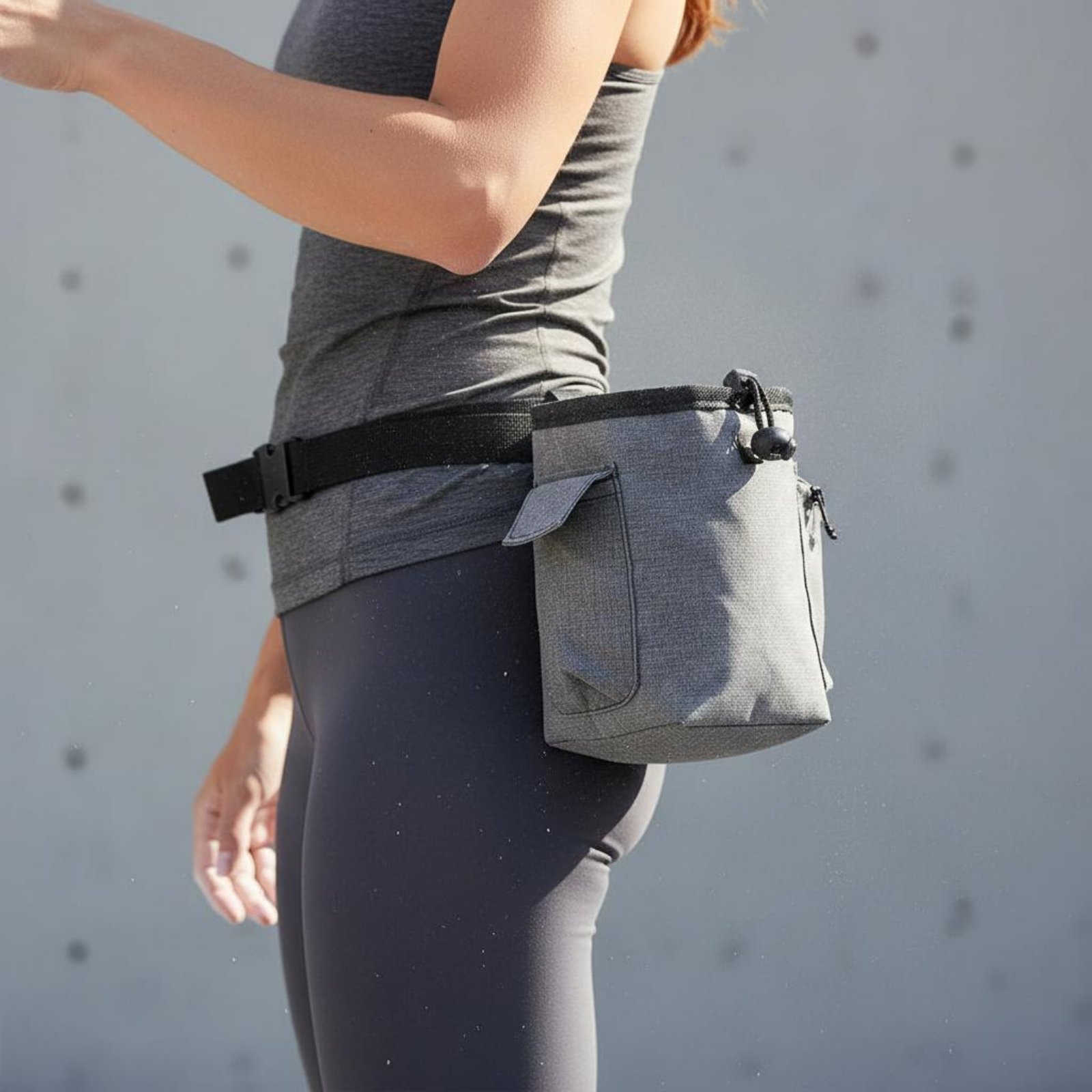 Tas Kapur Panjat Tebing dengan - Chalk Bag Bouldering ulasan dan harga