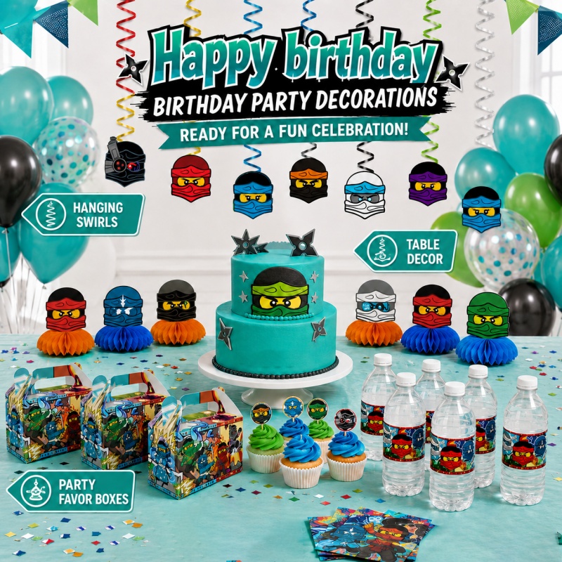 Set Dekorasi Pesta Ulang Tahun - Outdoor Adventure Birthday Party ulasan dan harga
