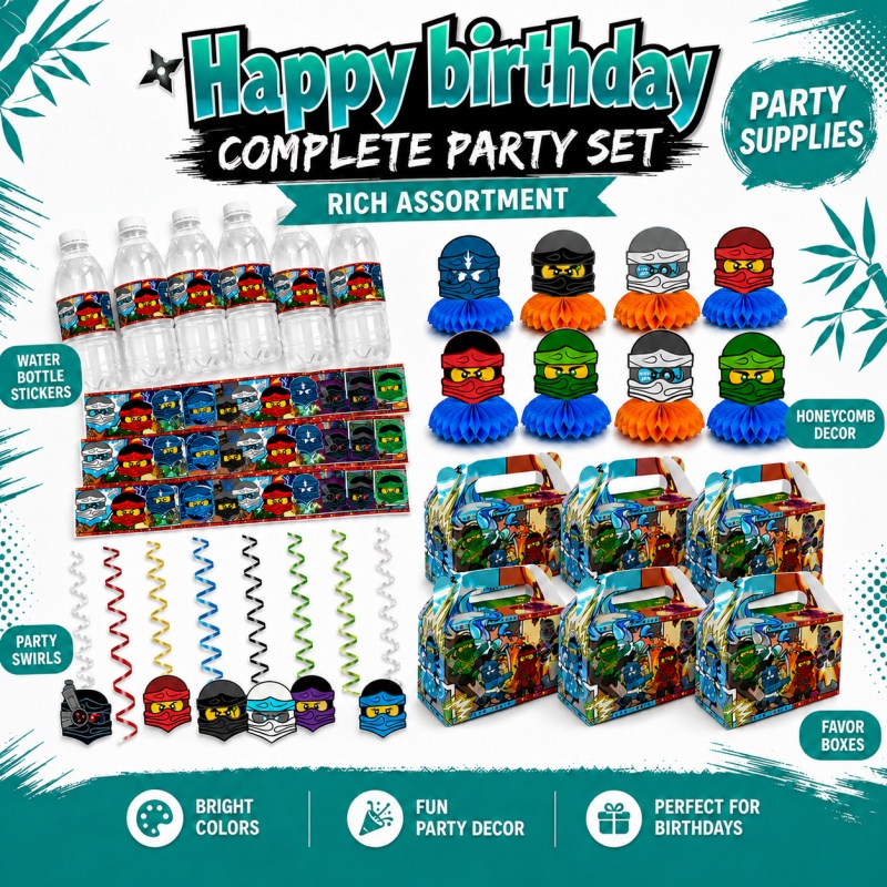 Set Dekorasi Pesta Ulang Tahun - Outdoor Adventure Birthday Party ulasan dan harga