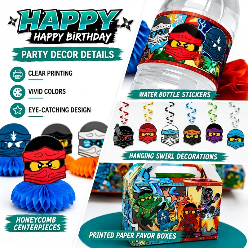 Set Dekorasi Pesta Ulang Tahun - Outdoor Adventure Birthday Party ulasan dan harga